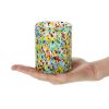 10 oz Hand Blown Mexican Drinking Glasses， Full Confetti Tumbler Cups (Set of 6) - Image 3