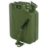 ZENY Jerry Can 5 Gallon Fuel Steel Tank NATO Style Extension Spout Gasoline Storage, 5 Pieces - Image 6