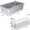 12 Liter Deep Fryer w/Basket Strainer, XL Jumbo Size, Adjustable Temperature & Timer, Perfect for Fried Chicken, Shrimp, French Fries, Chips & More, Removable Oil-Container, Stainless Steel - Image 9
