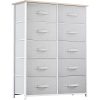 YITAHOME Dresser Storage Drawers Charcoal - Image 27