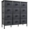 YITAHOME Dresser Storage Drawers Charcoal - Image 14