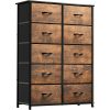 YITAHOME Dresser Storage Drawers Charcoal - Image 21
