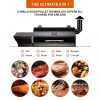Z Grills - Wood Pellet Grill and Smoker 694 sq. in. ZPG-7002B - Black - Image 8