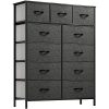 YITAHOME Dresser Storage Drawers Charcoal - Image 23
