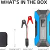 12V Car Jump Starter Booster 10000mAh Auto Jumper Battery USB Power Bank Charger - Image 4
