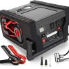 ZunDian Solar Portable Power Station 2000 Amps Jump Starter, 260 PSI Air Compressor, 12V Car Battery Charger with 400W Inverter Dual AC/DC/USB Output, Emergency Backup Power - Image 8