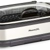 PowerXL Smokeless Grill Pro， Temprd Glass Lid and Turbo Speed Smoke Extractor - Image 3
